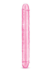 ME YOU US Ultracock Jelly Double Ender - Pink - 12in